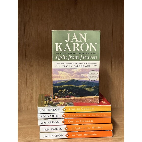 Jan Karon Book Lot 5 : Out of Canaan And A Common Life - Picture 14 of 15